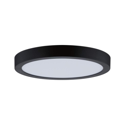 Paulmann LED Panel Abia 2 White Select Dämmerungsgesteuerter Bewegungsmelder (HF) rund 300mm  14W 1000lm 2700 - 4000K Schwarz