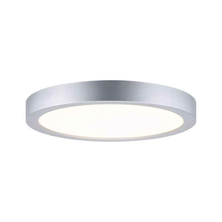 Paulmann LED Panel Abia 2 White Select Dämmerungsgesteuerter Bewegungsmelder (HF) rund 300mm  14W 1000lm 2700 - 4000K Chrom matt