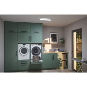 LED Panel Atria Shine IP44 eckig 560x200mm  15,2W 2030lm 3000 - 6500K Chrom matt