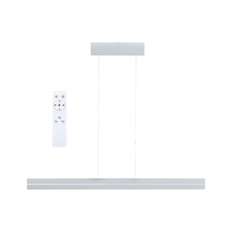 Paulmann LED Pendelleuchte Raiko RGBW+ dimmbar 1400lm / 240lm 19W / 6W Silber matt