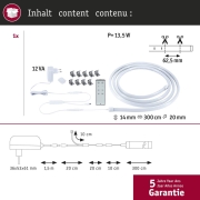 SimpLED LED Strip Delta Komplettset 3m beschichtet 11,5W 660lm/m 3000K