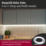 SimpLED LED Strip Delta Komplettset 5m beschichtet 18W 660lm/m 3000K