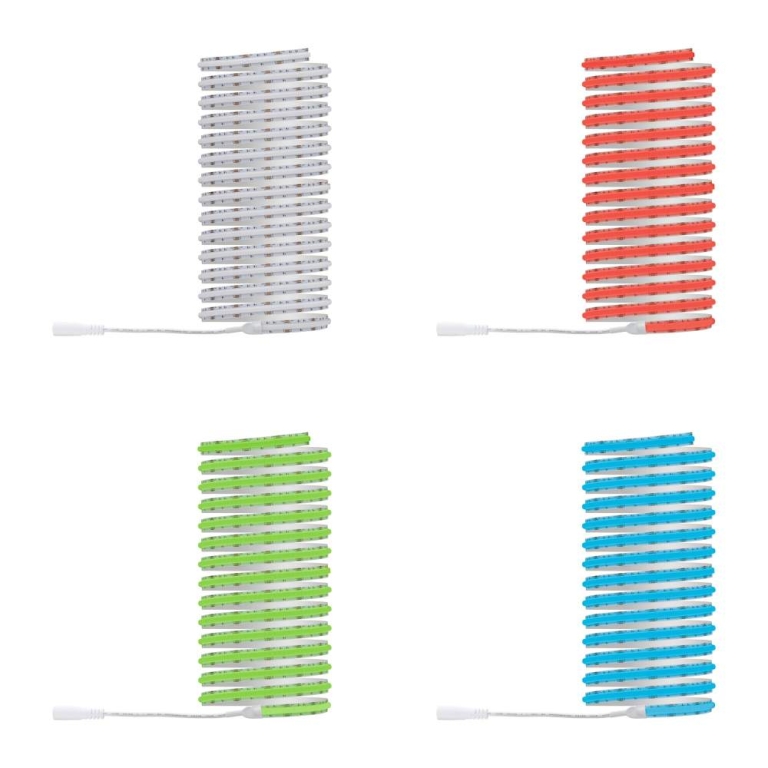 Paulmann SimpLED LED Strip Full-Line COB Komplettset 5m  14,5W 140lm/m 840 LEDs/m RGB 24VA