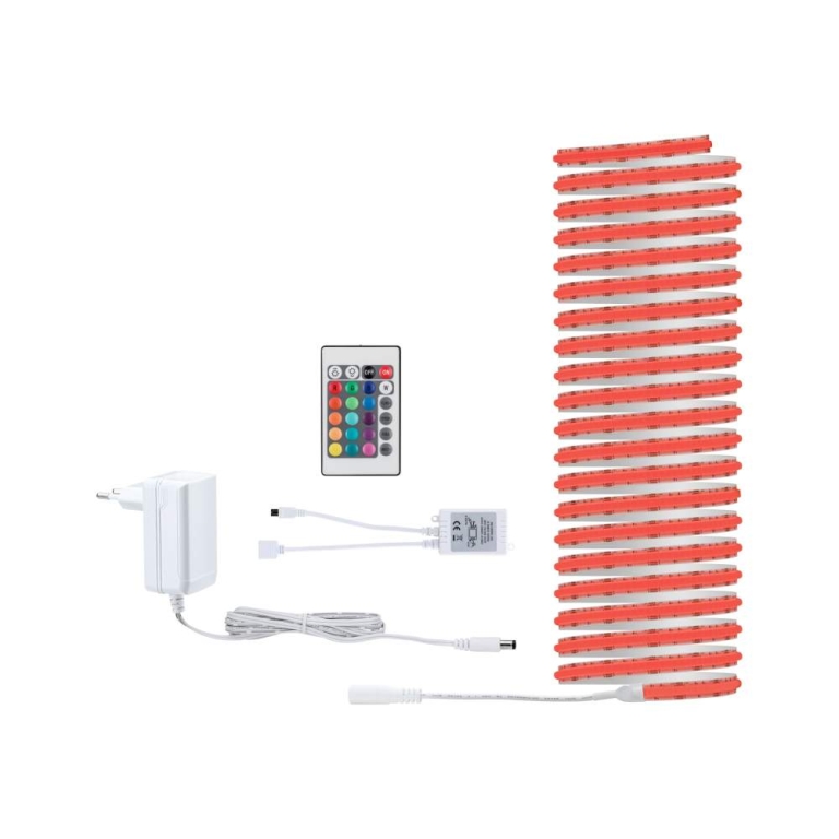 Paulmann SimpLED LED Strip Full-Line COB Komplettset 7,5m  19,5W 140lm/m 840 LEDs/m RGB 24VA