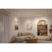 URail Schienenspot Cover Einzelspot GU10  max. 10W  230V Signalweiß Gold matt