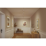 URail Schienenspot Cover Einzelspot GU10  max. 10W  230V Signalweiß Gold matt