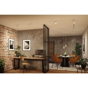 URail Schienenspot Lirena GU10  max. 10W 230V Signalweiß