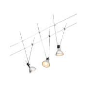 Seilsystem Simple Basisset GU5,3  max. 3x5W   230/12V Chrom