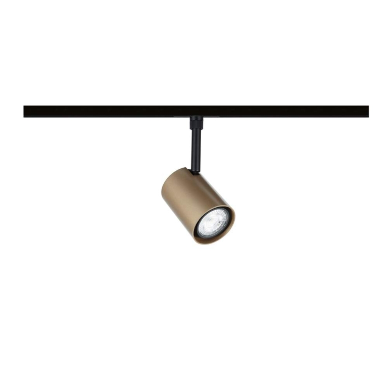 Paulmann URail Schienenspot Luxe   GU10  max. 10W  dimmbar 230V Gold matt Schwarz matt