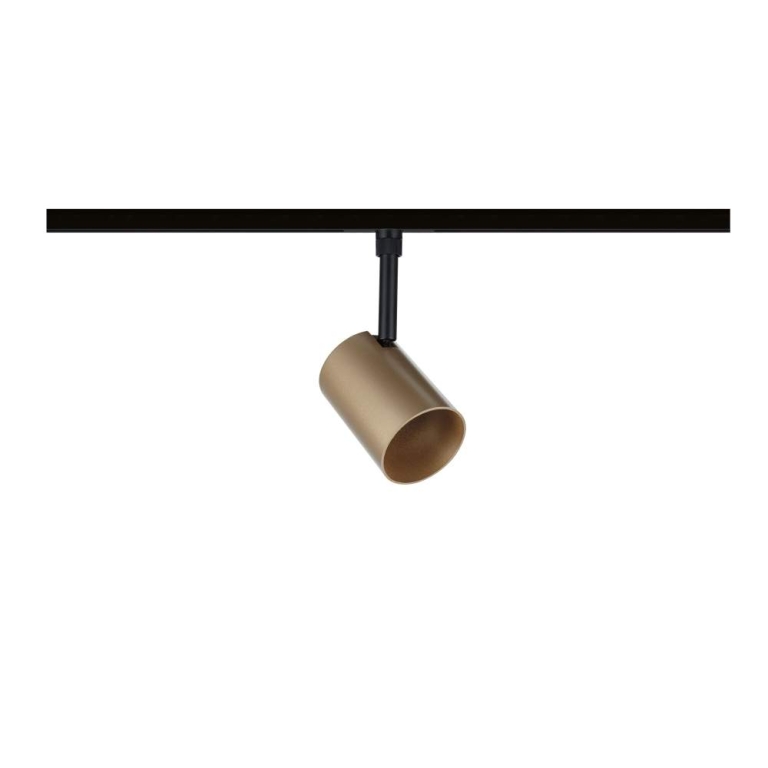 Paulmann URail Schienenspot Luxe   GU10  max. 10W  dimmbar 230V Gold matt Schwarz matt