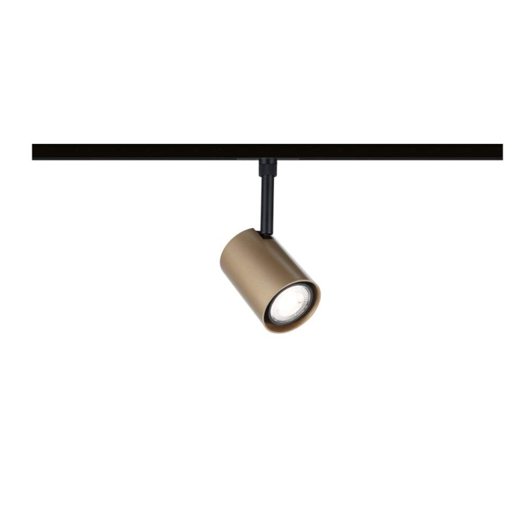 Paulmann URail Schienenspot Luxe   GU10  max. 10W  dimmbar 230V Gold matt Schwarz matt