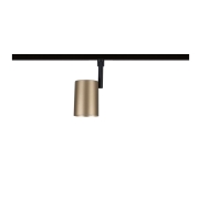 URail Schienenspot Luxe   GU10  max. 10W  dimmbar 230V Gold matt Schwarz matt