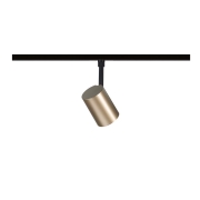 URail Schienenspot Luxe   GU10  max. 10W  dimmbar 230V Gold matt Schwarz matt