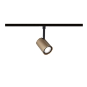 URail Schienenspot Luxe   GU10  max. 10W  dimmbar 230V Gold matt Schwarz matt