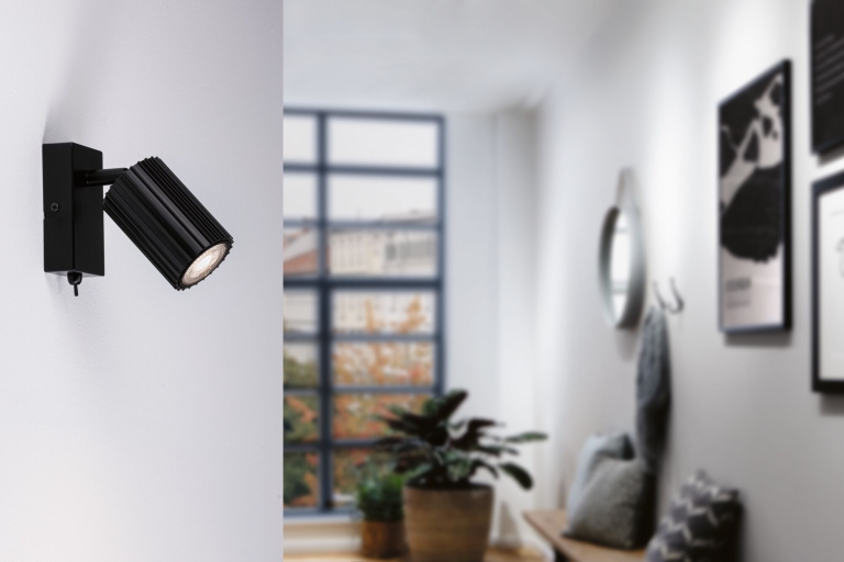 Paulmann Spotlight Lirena GU10 max. 10W Schwarz matt Metall