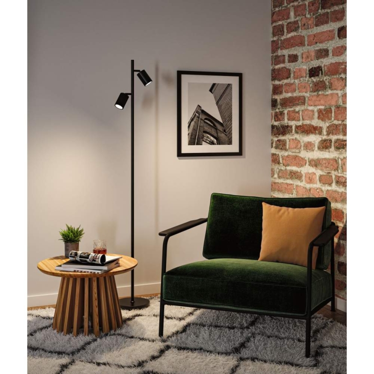 Paulmann Stehleuchte Lirena 1575mm  max. 2x7W Schwarz matt