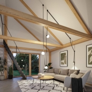 ULine Zubehör Plug-In Trafo 60VA  230/48V 100mm Schwarz