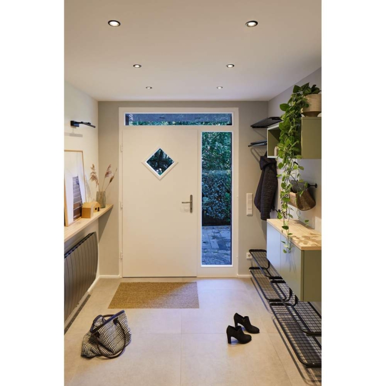 Paulmann Standard 230V LED Reflektor GU10 Dip Switch 650lm 6,9W 2700 - 4000K  Schwarz matt