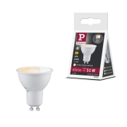 Standard 230V LED Reflektor GU10 Dip Switch 650lm 6,9W 2700 - 4000K  Signalweiß