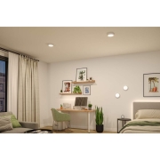 LED Panel Abia 2 White Select Dämmerungsgesteuerter Bewegungsmelder (HF) rund 170mm  9,5W 1100lm 2700 - 4000K Weiß