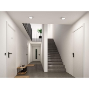 LED Panel Abia 2 White Select Dämmerungsgesteuerter Bewegungsmelder (HF) rund 170mm  9,5W 1100lm 2700 - 4000K Weiß