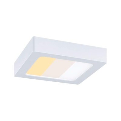 Paulmann LED Panel Abia 2 White Select Dämmerungsgesteuerter Bewegungsmelder (HF) eckig 170x170mm  9,5W 1100lm 2700 - 4000K Weiß