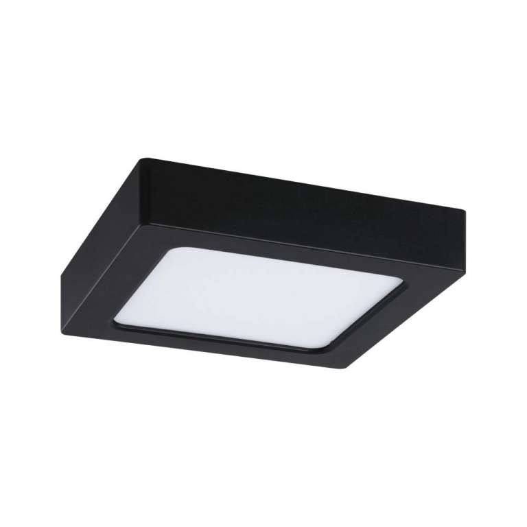 Paulmann LED Panel Abia 2 White Select Dämmerungsgesteuerter Bewegungsmelder (HF) eckig 170x170mm  9,5W 1100lm 2700 - 4000K Schwarz
