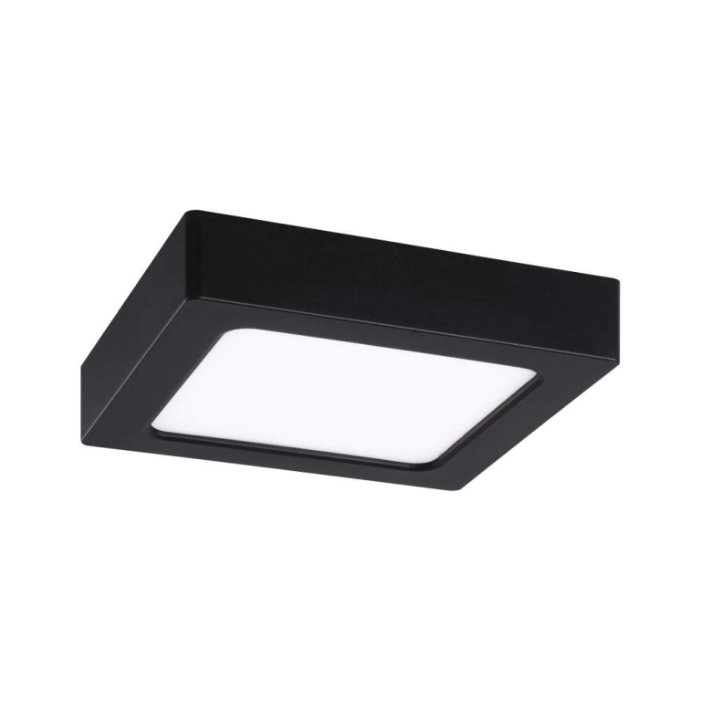 Paulmann LED Panel Abia 2 White Select Dämmerungsgesteuerter Bewegungsmelder (HF) eckig 170x170mm  9,5W 1100lm 2700 - 4000K Schwarz