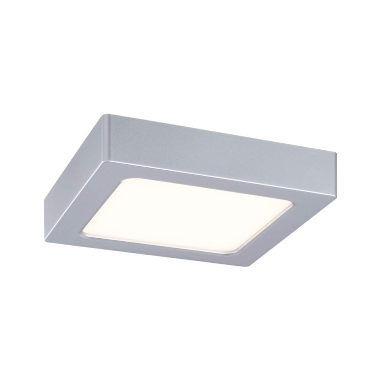 Paulmann LED Panel Abia 2 White Select Dämmerungsgesteuerter Bewegungsmelder (HF) eckig 170x170mm  9,5W 1100lm 2700 - 4000K Chrom matt