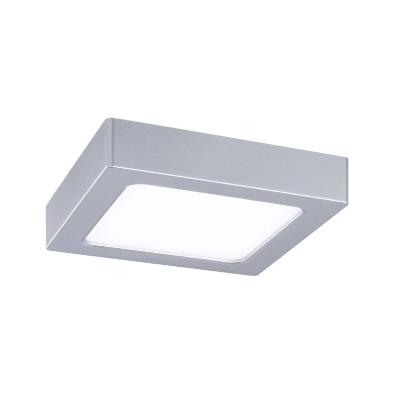 Paulmann LED Panel Abia 2 White Select Dämmerungsgesteuerter Bewegungsmelder (HF) eckig 170x170mm  9,5W 1100lm 2700 - 4000K Chrom matt