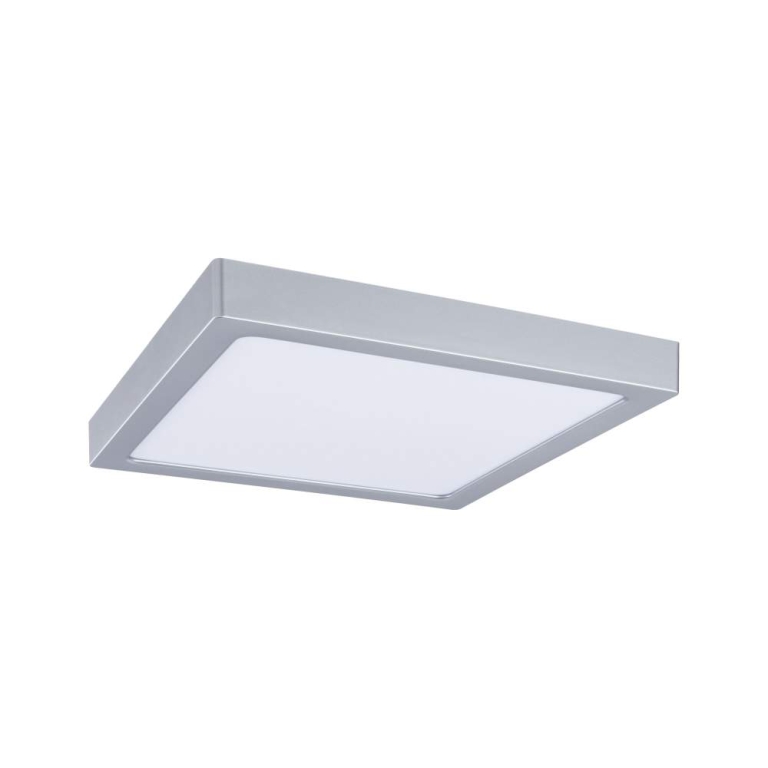 Paulmann LED Panel Abia 2 White Select Dämmerungsgesteuerter Bewegungsmelder (HF) eckig 300x300mm  14W 900lm 2700 - 4000K Chrom matt