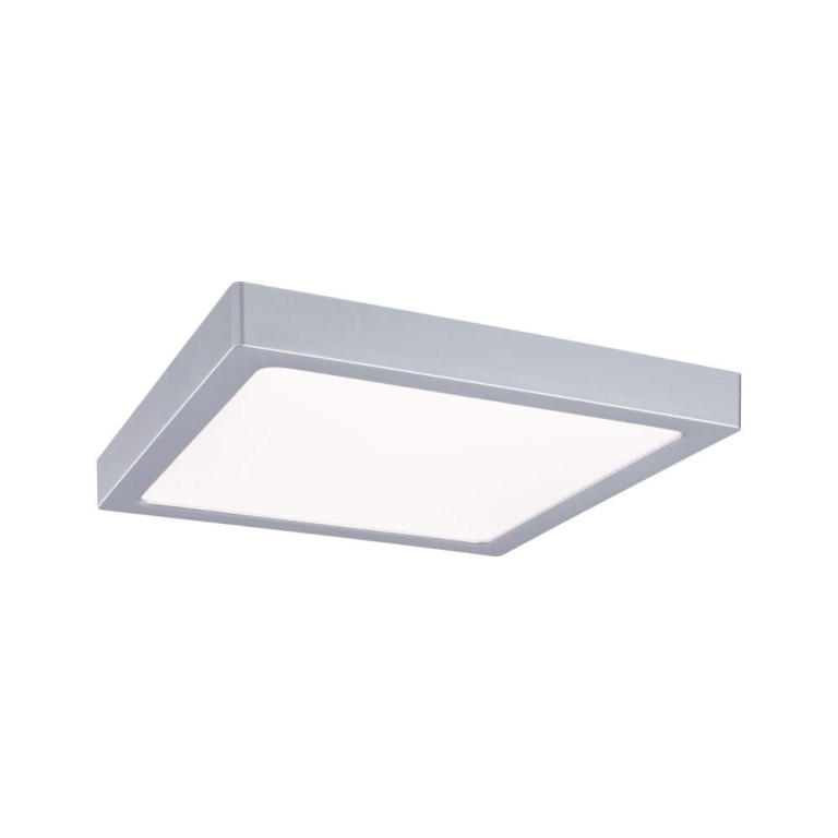 Paulmann LED Panel Abia 2 White Select Dämmerungsgesteuerter Bewegungsmelder (HF) eckig 300x300mm  14W 900lm 2700 - 4000K Chrom matt