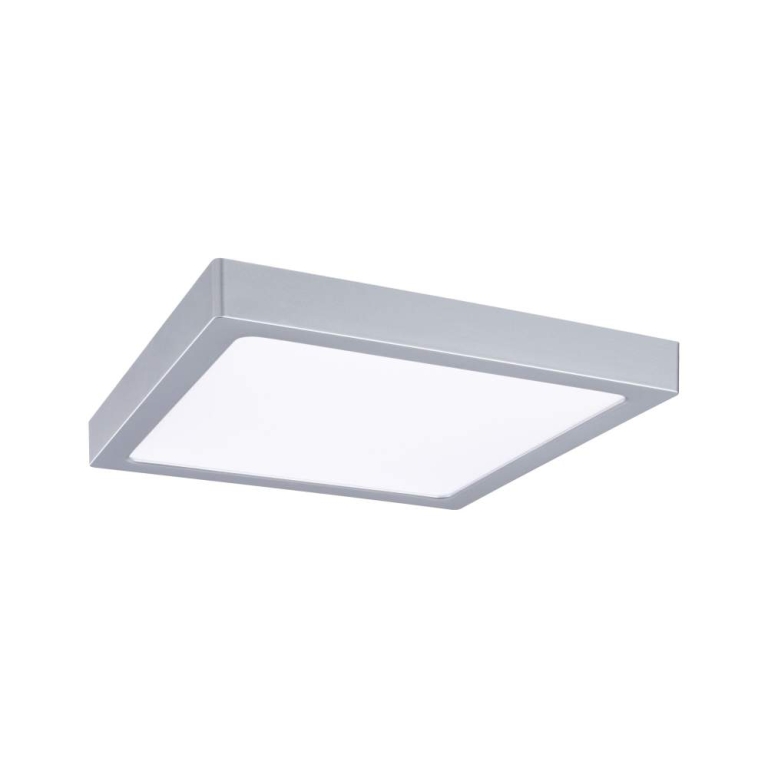 Paulmann LED Panel Abia 2 White Select Dämmerungsgesteuerter Bewegungsmelder (HF) eckig 300x300mm  14W 900lm 2700 - 4000K Chrom matt