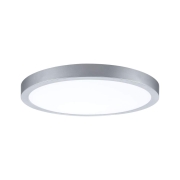 LED Panel Abia 2 White Select Dämmerungsgesteuerter Bewegungsmelder (HF) rund 400mm  16W 1400lm 2700 - 4000K Chrom matt