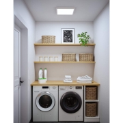 LED Panel Abia 2 White Select Dämmerungsgesteuerter Bewegungsmelder (HF) eckig 400x400mm  16W 1400lm 2700 - 4000K Weiß