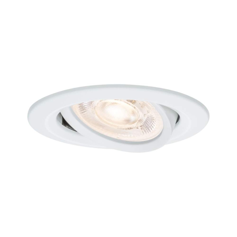 Paulmann LED Einbauleuchte Nova GU10 Flat schwenkbar 3x4,9W 3x550lm 230V  2700K Weiß matt
