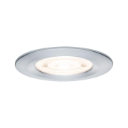 LED Einbauleuchte Nova GU10 Flat starr IP44 3x4,9W 3x550lm 230V  2700K Alu gedreht