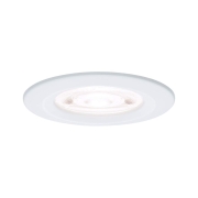 LED Einbauleuchte Nova GU10 Flat starr IP44 4,9W 550lm 230V  4000K Weiß matt