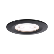 LED Einbauleuchte Nova GU10 Flat starr IP44 3x4,9W 3x550lm 230V  4000K Schwarz matt
