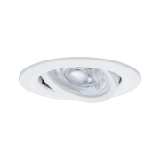 LED Einbauleuchte Nova Plus GU10 Flat IP65 93mm 4,9W 550lm 230V dimmbar 2700K Weiß matt