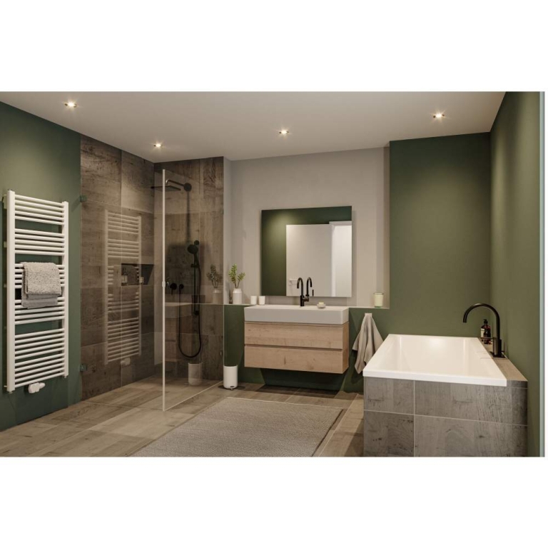 Paulmann LED Einbauleuchte Nova Plus GU10 Flat IP65 93mm 3x4,9W 3x550lm 230V dimmbar 2700K Schwarz matt