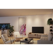 LED Einbauleuchte Nova Plus GU10 Flat IP65 93mm 3x4,9W 3x550lm 230V dimmbar 2700K Schwarz matt