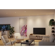 LED Einbauleuchte Nova Plus GU10 Flat IP65 93mm 3x4,9W 3x550lm 230V dimmbar 2700K Gold matt