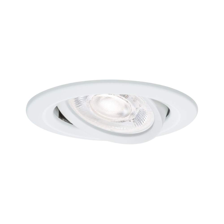 Paulmann LED Einbauleuchte Nova Plus GU10 Flat IP65 93mm 4,9W 550lm 230V dimmbar 4000K Weiß matt