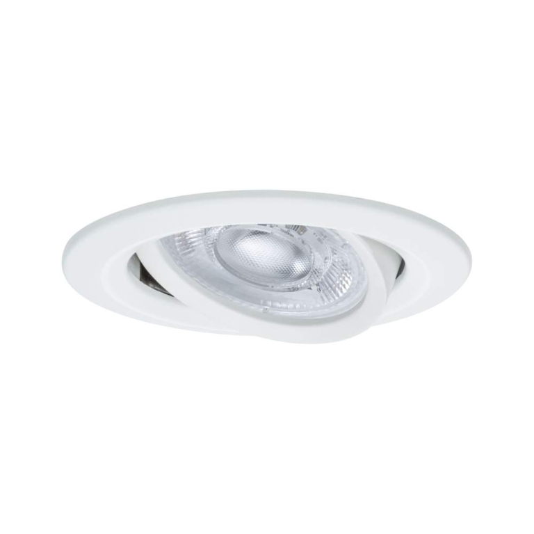 Paulmann LED Einbauleuchte Nova Plus GU10 Flat IP65 93mm 4,9W 550lm 230V dimmbar 4000K Weiß matt