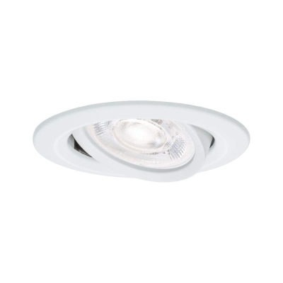 Paulmann LED Einbauleuchte Nova Plus GU10 Flat IP65 93mm 4,9W 550lm 230V dimmbar 4000K Weiß matt