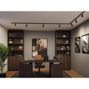 URail Schienenspot Tubo Einzelspot  200lm 4W 2700 - 4000K  230V Schwarz matt