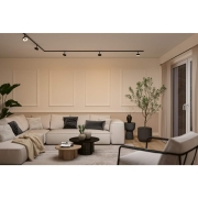 URail Schienenspot Circle  160lm 5W 2700 - 4000K dimmbar 230V Schwarz matt