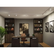 URail Schienenspot 3-Step-Dim Circle  280lm 5W 2700 - 4000K dimmbar 230V Signalweiß