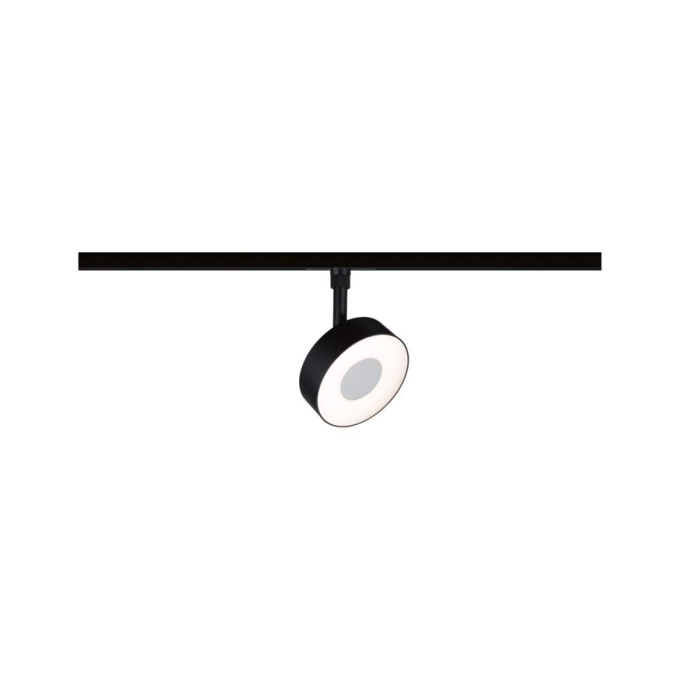 Paulmann URail Schienenspot 3-Step-Dim Circle  180lm 5W 2700 - 4000K dimmbar 230V Schwarz matt